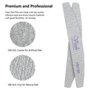 25 Pcs 100/180 Grits Nail File,Washable Double Sided Fingernail Files,Nail Files For Acrylic Nails,Professional Emery Boards for Natural,Gel Nails,Nail Styling Tools For Home and Salon Use Jutoe