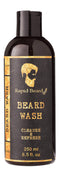 Beard Shampoo and Beard Conditioner Wash & Growth kit for Men Care - Softener & Moisturizer for Hydrating, Cleansing and Refreshing Beard and Mustache Facial Hair Gift Set (250ml / 8.5 fl oz) Rapid Beard