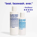 Malin + Goetz Essential Grapefruit Face Cleanser-natural, gentle foaming, effective on ALL skin types, unisex. makeup remover, face wash, toner. clean, purify, balance. cruelty-free, vegan 8 Fl oz Malin + Goetz