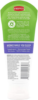 O'Keeffe's 105864 Night Treatment Hand Cream, 5-Pack, White, 5 Pack O'Keeffe's Store