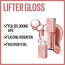 Maybelline Lifter Gloss Lip Gloss Makeup With Hyaluronic Acid, Hydrating, High Shine, Hydrated Lips, Fuller-Looking Lips, 003 MOON, 0.18 Fl Oz Maybelline New York