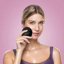 FOREO LUNA mini 3 Silicone Facial Cleansing Brush for All Skin Types Midnight, Ultra-hygienic, 30-sec Glow Boost Mode, 12 Intensities, 400 uses/USB Charge, App-connected, 2-year Warranty FOREO