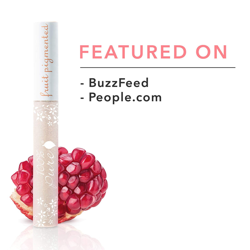 100% PURE Luminating Highlighter Creme, Northern Light, Liquid Highlighter Makeup w/ Natural Shimmer, Face Highlighter for Glowing Skin, Shimmery Finish (Cool w/ Pink-Blue Undertone) - 0.24 Fl Oz 100% PURE