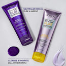 L'Oreal Paris Everpure Sulfate Free Brass Toning Purple Conditioner for Blonde/Bleached/Silver or Brown Highlighted Hair, 11.05 Fl Oz L'Oreal Paris Store