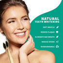 Charcoal Ion Bamboo Toothbrush, Soft Toothbrush with Charcoal Teeth Whitening, BPA Free Charcoal Toothbrush, Bamboo Charcoal Toothbrush, 2 Pack - Primal Life Organics Primal Life Organics