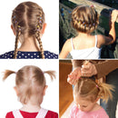 Toddlers Hair Ties for Kids Girls Baby Elastic Mini Hair Bands 1800pcs No Damage Hair Rubber Bands Multi Candy&Deep Color Hair Holder (Jelly colors + Deep colors) Extrapins