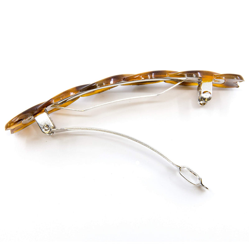 Camila Paris CP2881 French Hair Barrette Clip for Girls Braided, Tokyo Automatic Clasp, Strong Hold Grip Hair Clips for Women, No Slip and Durable Styling Girls Hair Accessories, Made in France Camila