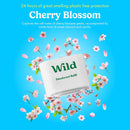 Wild Aluminum Free Deodorant Starter Kit - Refillable Stick Deodorant with Aqua Applicator Case & Vegan Refill Variety Pack - Fresh Cotton & Sea Salt, Cherry Blossom and Coconut & Vanilla Scents Infinity Warehouse