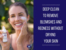 Foaming Tea Tree Face Wash and Eyelid Cleanser for Women - Battles Aging, Blemishes, Redness, & Demodex - Made With Organic Ingredients & Aloe Vera (1.7 Ounces) Heyedrate Store
