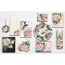Small Zippered Pouch by Studio Oh! - Bella Flora - 4.5" x 3. 25" - Faux Leather Material with Full-Color Artwork & Cotton Lining - for Makeup, Pens, Chargers & More Studio Oh!
