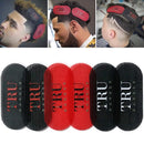 TRU BARBER HAIR GRIPPERS 3 COLORS BUNDLE PACK 6 PCS for Men and Women - Salon and Barber, Hair Clips for Styling, Hair holder Grips (Black/Red/Black) TRU BARBER