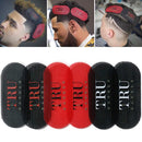 TRU BARBER HAIR GRIPPERS 3 COLORS BUNDLE PACK 6 PCS for Men and Women - Salon and Barber, Hair Clips for Styling, Hair holder Grips (Black/Red/Black) TRU BARBER