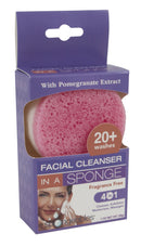 Spongeables Facial Cleanser, Unscented, Luxurious Blend of Olive Oil, Glycerin, Vitamins A and E, 20+ Washes Spongeables