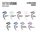 Maybelline TattooStudio Sharpenable Gel Pencil Longwear Eyeliner Makeup, Bold Brown, 0.04 oz. Maybelline New York