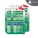GUM - 6705RW Soft-Picks Comfort Flex Mint Dental Picks, New Invigorating Mint Flavor, 80 Count (Pack of 4) GUM