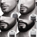 Panasonic Long Beard Trimmer for Men, 58 Length Settings and 4 Attachments for Cutting and Detailing, Cordless or Corded Operation – ER-GB96-K (Black) Panasonic