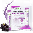 Aurora Nutrascience Micro-Pack Liposomal Glutathione - 500 mg Liquid Supplement, Antioxidant Support for Men & Women, Sugar Free, Non-GMO, Liposomal Glutathione Packets - 30 Single Serve Packets Infinity Warehouse