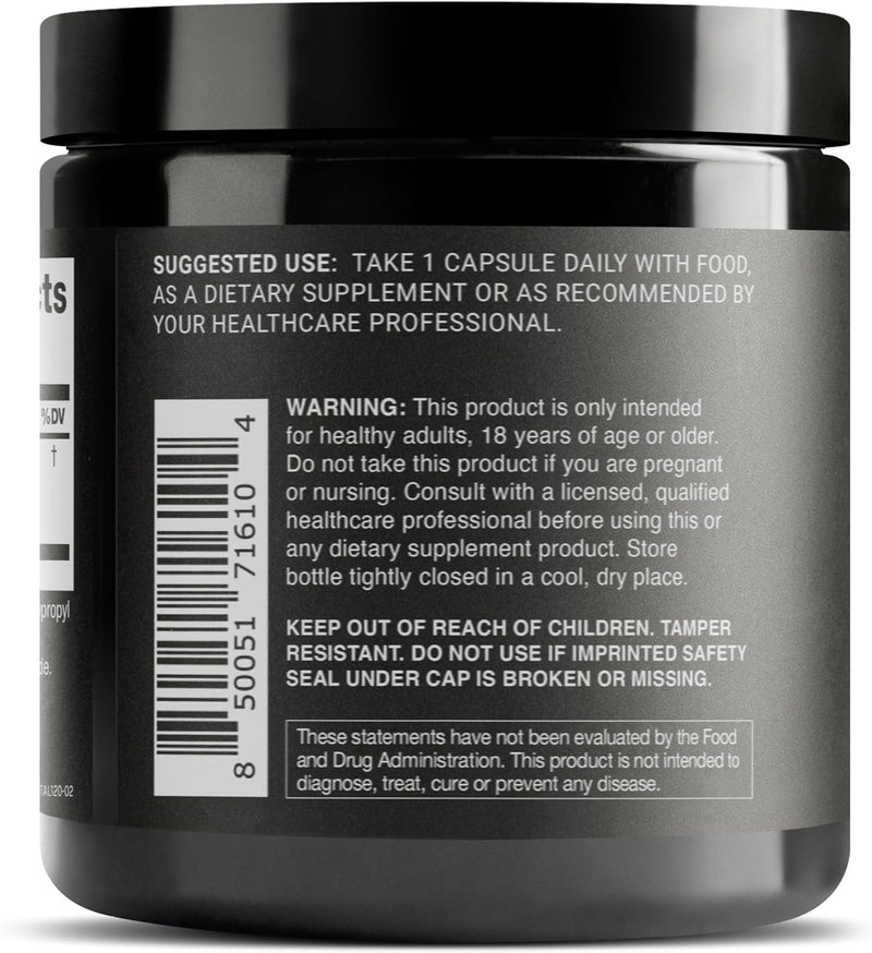 Tongkat Ali - Ultra High Potency 200:1 Extract with 2% Eurycomanone - Extra Strength Longjack Root - Third-Party Lab Tested - 120 Capsules Infinity Warehouse
