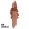 Maybelline Color Sensational Lipstick, Lip Makeup, Matte Finish, Hydrating Lipstick, Nude, Pink, Red, Plum Lip Color, Raw Chocolate, 0.15 oz; (Packaging May Vary) Maybelline New York