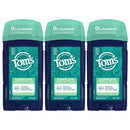 Tom's of Maine Antiperspirant Deodorant for Men, North Woods, 2.8 oz, Pack of 3 (Packaging May Vary) Infinity Warehouse