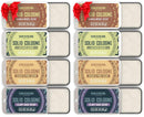 Viking Revolution 4 Pack Mens Solid Colognes 0.5 Oz - Men Solid Perfume with Cedar Wood, Clary Sage, Vetiver, Sandalwood Cologne for Mens - Travel Cologne Wax Gifts for Men Infinity Warehouse