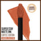 Maybelline New York SuperStay Matte Ink Liquid Lipstick, Coffee Edition, Caramel Collector, 0.17 Ounce Maybelline New York