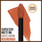 Maybelline New York SuperStay Matte Ink Liquid Lipstick, Coffee Edition, Caramel Collector, 0.17 Ounce Maybelline New York