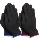Teenitor 4 Pcs Heat Resistant Gloves for Hair Curling Iron, Professional Heat Proof Gloves for Hair Styling Hot Flat Iron Wands Straighteners, One Size Fits All Teenitor