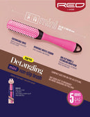 Red by Kiss Detangling Non-Slip Mini Brush (5 Rows) Red by Kiss