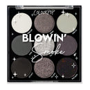 ColourPop Blowin' Smoke Eyeshadow Palette - Silver & Smokey Eye Eyeshadow Palette with Metallic & Matte Finishes - High-Pigment Eye Makeup with Long-Wearing Formula (0.3 oz) Infinity Warehouse