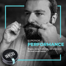 Bold Men, Beard Balm, Beard Styling and Shaping, Natural Cocoa Butter and Orange (Ice Tea, 15mL) BOLD MEN