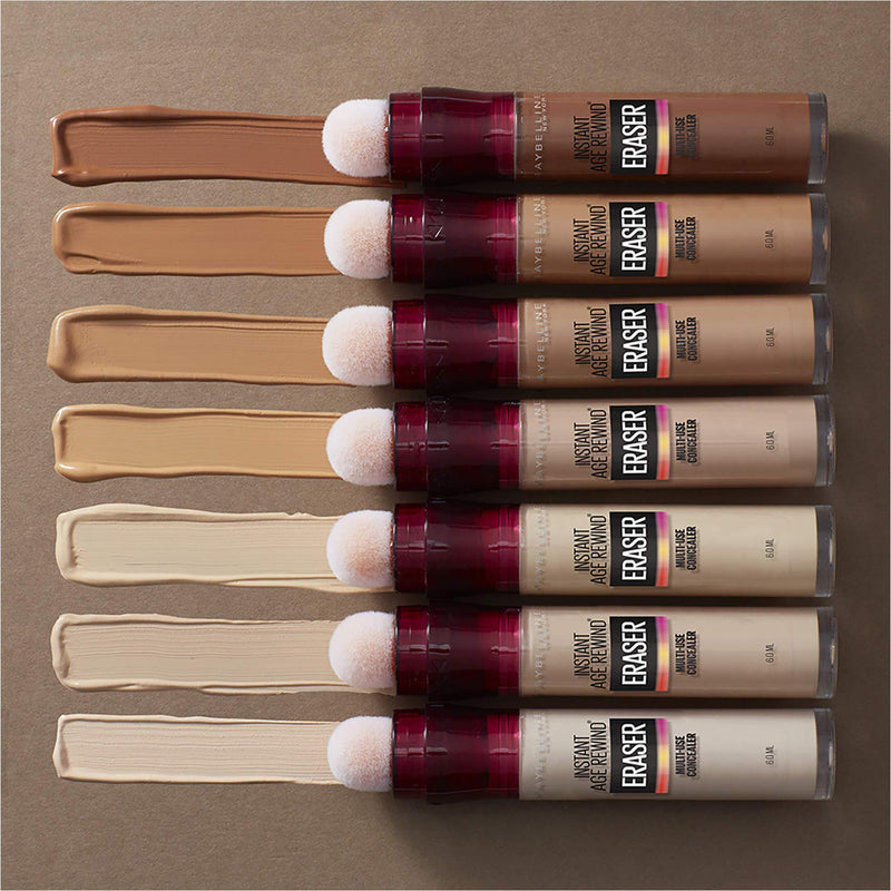 Maybelline New York Instant Age Rewind Eraser Dark Circles Treatment Multi-Use Concealer, 142 Golden, 0.2 Fl Oz Maybelline New York