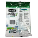 Schick Exacta2 Sensitive Disposable Razor, 10 Count (1Pack) Schick