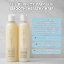SIMPLY SMOOTH Xtend Keratin Replenishing Shampoo | Sulfate-Free Smoothing & Softening Cleanser | Restore & Strengthen Damaged Hair | Color Safe, pH Balanced, Salon Formula | 8.5 oz Infinity Warehouse