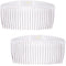 Camila Paris CP2911 French Side Combs Large 2 Pack Curved, Clear Flexible Durable Cellulose Hair Combs, Strong Hold Grip Hair Clips for Women, No Slip Styling Girls Hair Accessories, Made in France Camila