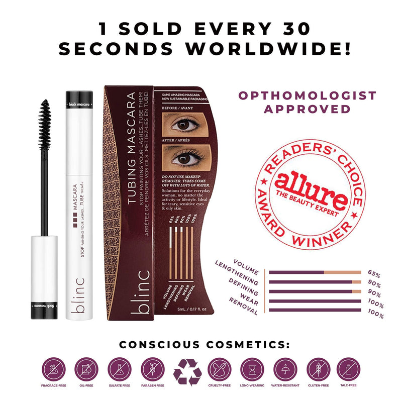 blinc Tubing Mascara Original, Extreme Longwear martinandmark.com