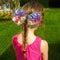 PANTIDE 8Pcs Jojo Bow Hair Clips- 8 Inch Large Sparkly Glitter Sequin Hair Bows and 5 Inch Rainbow Unicorn Grosgrain Ribbon Hair Bows, Alligator Hair Clips Hair Barrettes Accessories with Gift Bag PANTIDE