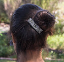 Thistle Hair Clip, Hand Crafted Metal Barrette Made in the USA with a Medium 70mm Clip by Oberon Design Oberon Design