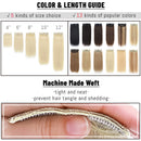 S-noilite Balayage Clip in Hair Extensions Human Hair One Piece 2 Clips Clip in Hairpieces Thick Remy Hair For Women with Thinning Hair Add Hair Volume 10Inch 15g Ash Blonde/Bleach Blonde S-noilite