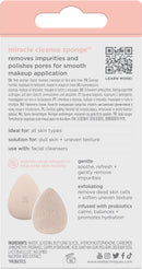 Real Techniques Sponge +, Skin Care Facial Cleanser Tool with Probiotics, Exfoliate and Clean Pores, Miracle Cleansing Sponge, Dual Sided, Pink, Gentle on Skin, 1 Count Real Techniques