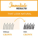 CROWN HAIR FIBERS for Thinning Hair (MEDIUM BLONDE) - Instantly Thickens Thinning or Balding Hair for Men & Women - 0.87oz/25g Bottle - Best Natural Keratin Hair Loss Concealer CROWN HAIR FIBERS