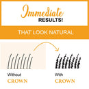 CROWN HAIR FIBERS for Thinning Hair (GOLDEN BLONDE) - Instantly Thickens Thinning or Balding Hair for Men & Women - 0.87oz/25g Bottle - Best Natural Keratin Hair Loss Concealer CROWN HAIR FIBERS