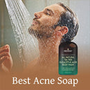 ALL Natural Tea Tree Body Wash - Fights Body Odor, Athlete’s Foot, Jock Itch, Nail Issues, Dandruff, Acne, Eczema, Yeast Infection, Shower Gel for Women & Men, Eucalyptus Aloe Skin Cleanser -16 fl oz First Botany