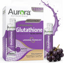 Aurora Nutrascience Micro-Pack Liposomal Glutathione - 500 mg Liquid Supplement, Antioxidant Support for Men & Women, Sugar Free, Non-GMO, Liposomal Glutathione Packets - 30 Single Serve Packets Infinity Warehouse