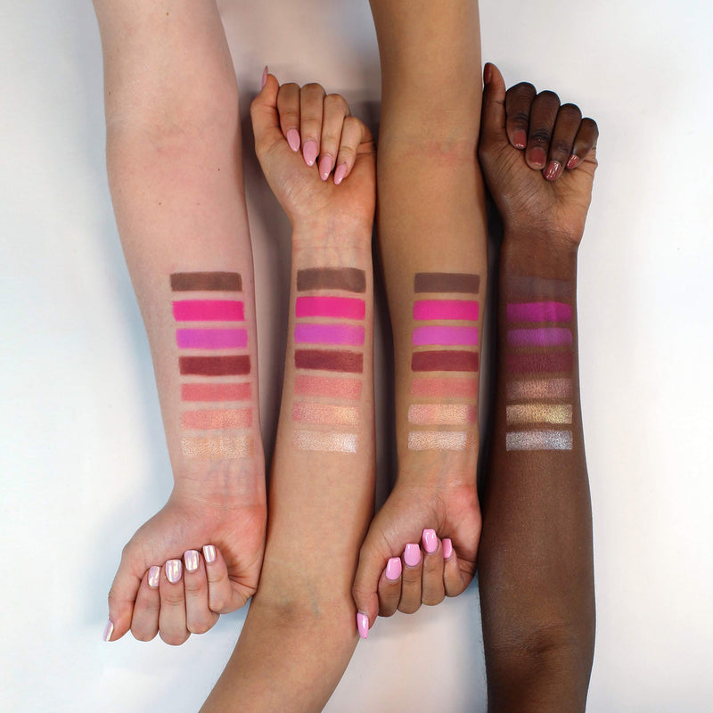 Profusion Cosmetics 21 Shade Eyeshadow Palette Collection & Brush, Pro Pigments Profusion Cosmetics