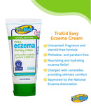TruKid Eczema Daily Sunscreen and Easy Eczema Cream Bundle - Unscented - 3.4 oz Tubes TruKid