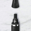 Oral-B Clic Manual Toothbrush, Matte Black, with 1 Bonus Replacement Brush Head and Magnetic Toothbrush Holder Oral-B