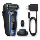 Braun Electric Razor for Men, Series 6 6020s SensoFlex Electric Foil Shaver with Precision Beard Trimmer, Rechargeable, Wet & Dry Foil Shaver with Travel Case Braun