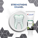 Crest Charcoal 3D White Toothpaste, Whitening Therapy, with Tea Tree Oil, Refreshing Mint flavor, 4.1 oz, Pack of 3 Crest