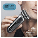 Braun Electric Razor for Men, Series 7 7027cs 360 Flex Head Electric Shaver with Beard Trimmer, Rechargeable, Wet & Dry with Charging Stand and Travel Case Braun